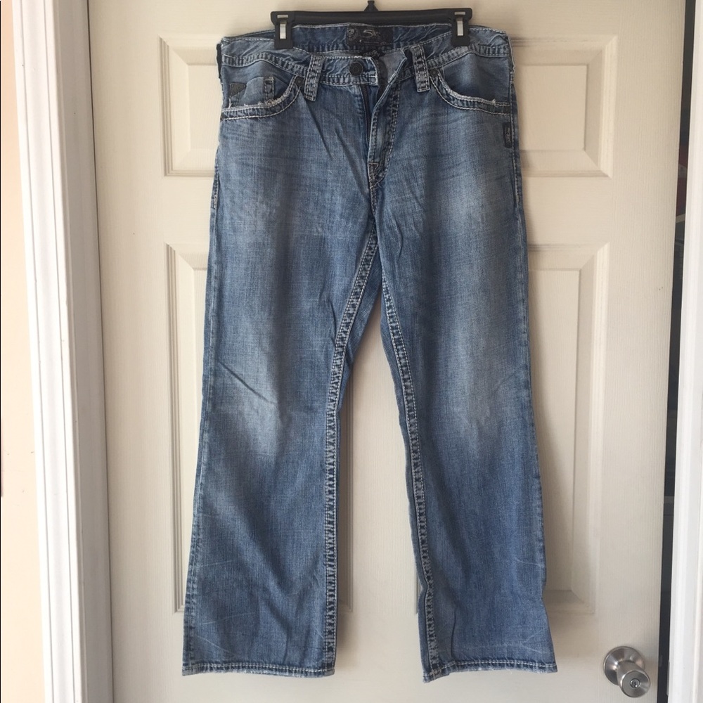 ⚡️Men’s Silver Jeans👖
